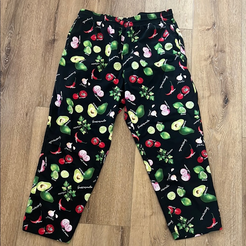 Chefwear Guacamole Print XL Chef Pants